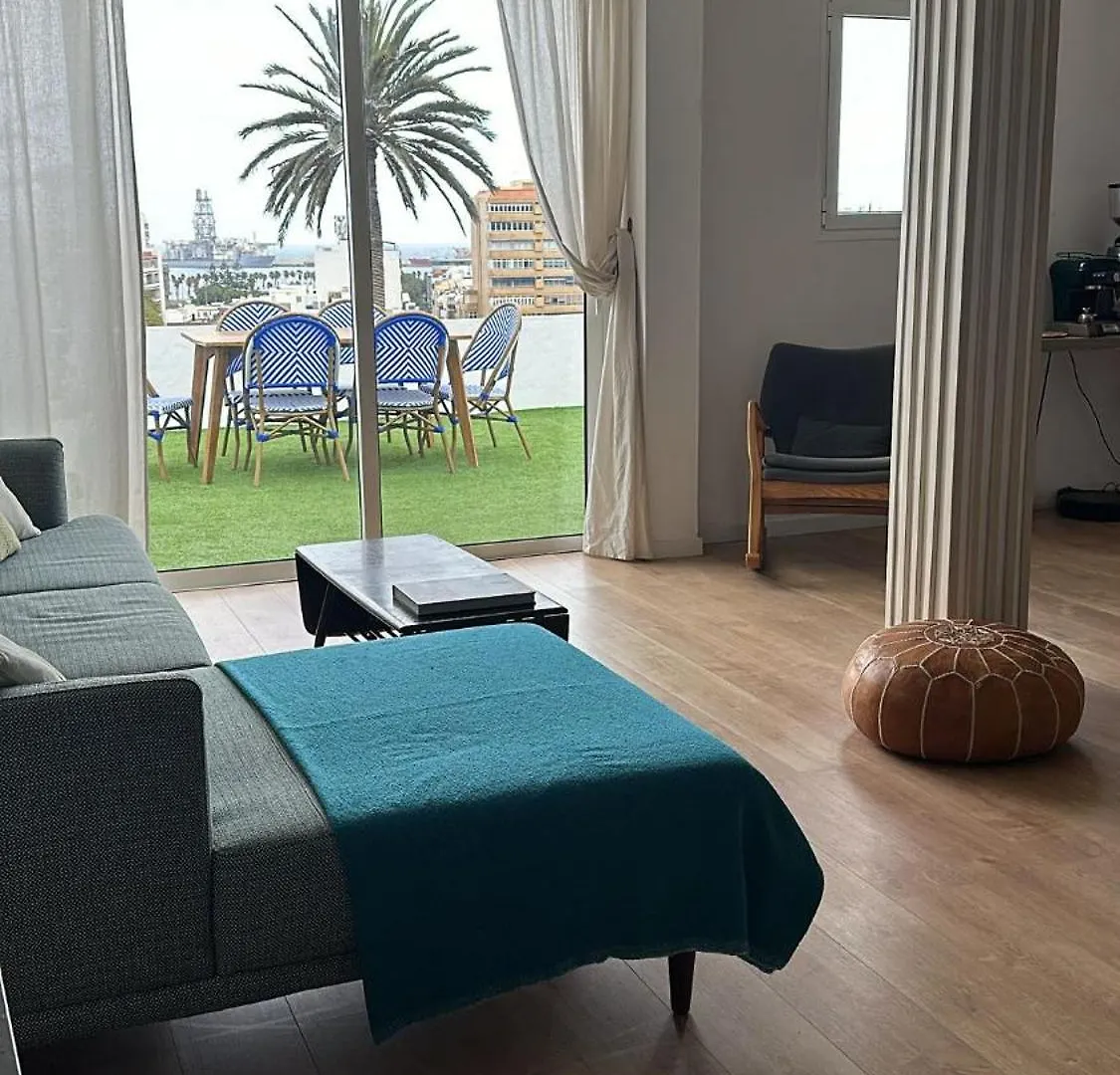 Apartmán Atico Muy Chill Con Terraza, Soleado Y Centrico Ciudad Jardín Španělsko