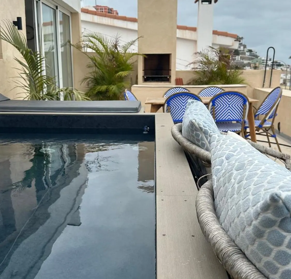 Apartmán Atico Muy Chill Con Terraza, Soleado Y Centrico Ciudad Jardín 0*,  Španělsko
